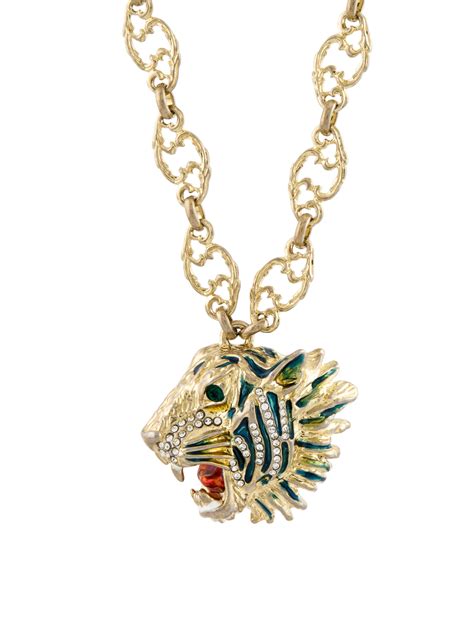 paolo gucci necktie tiger|gucci tiger jewelry.